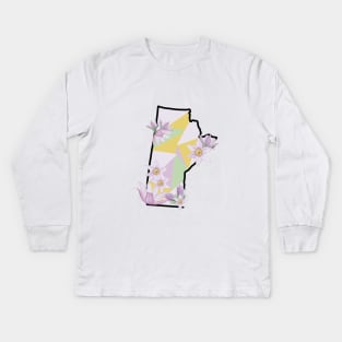 Manitoba Kids Long Sleeve T-Shirt